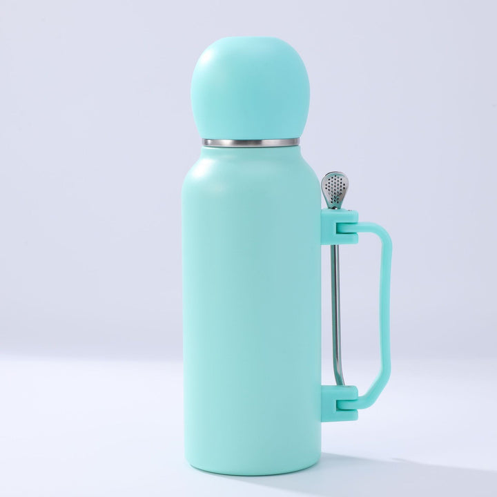 Damen praktische Isolierflasche mit integriertem Teesieb Karnz