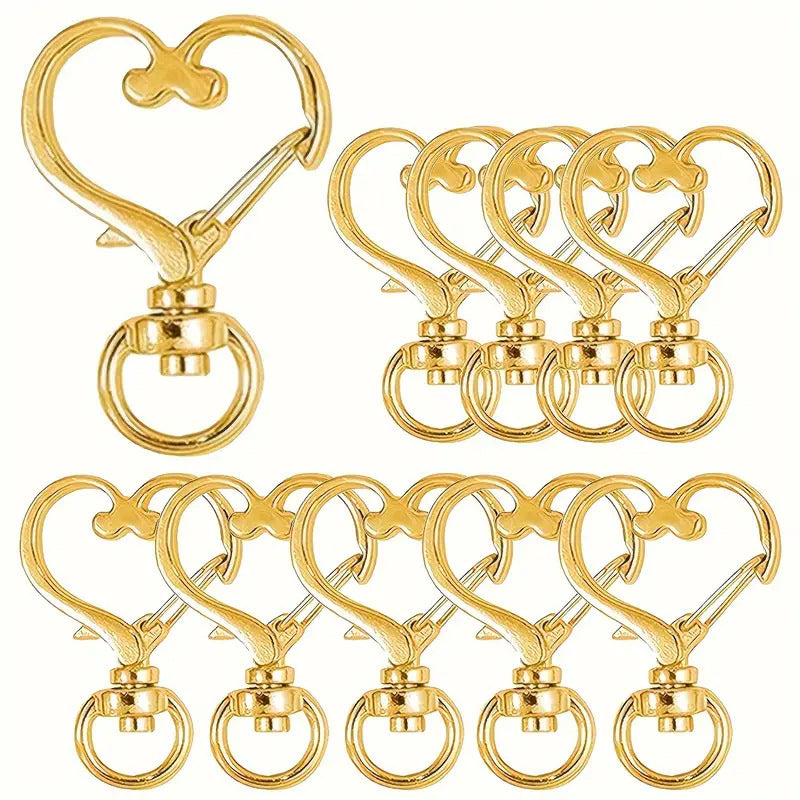 Herzförmige Snap-Haken Clips Karnz