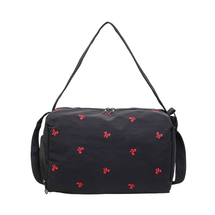Stilvolle bestickte Sport-Duffle-Tasche