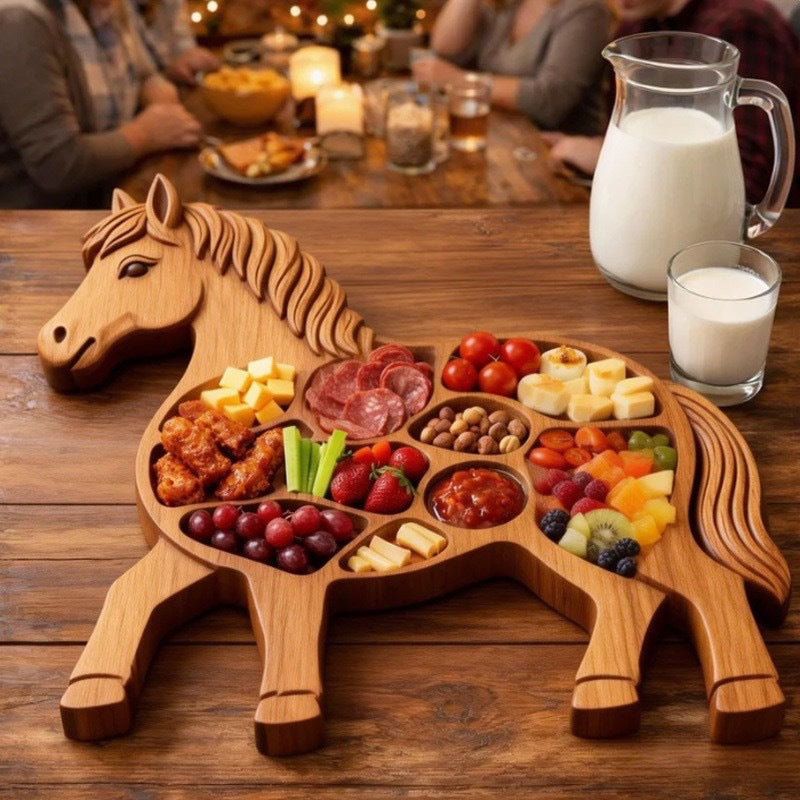 Pferdeförmige Charcuterie-Platte Karnz