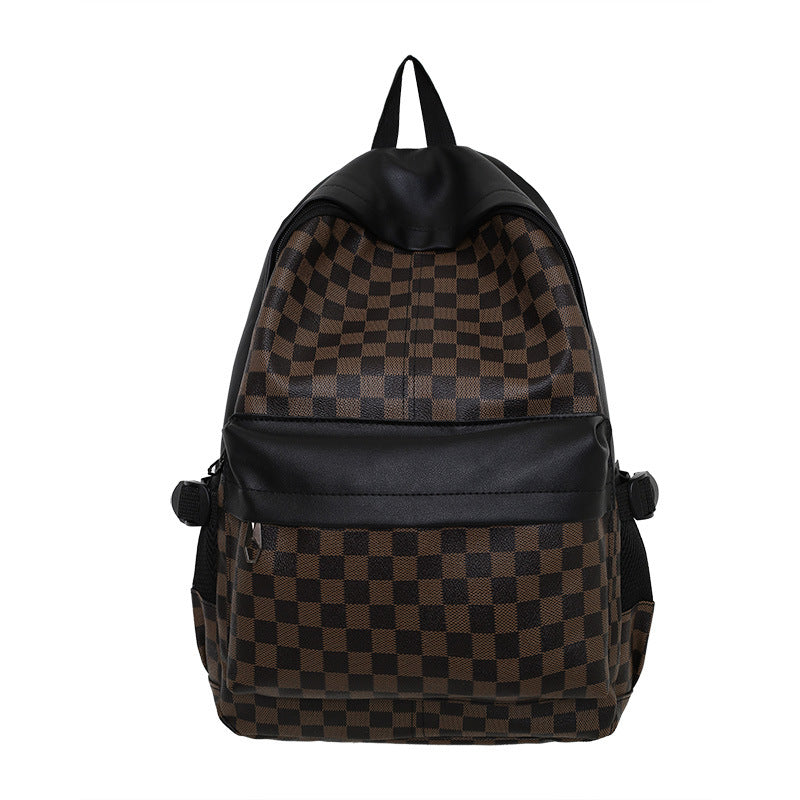 Modische Karomuster-Rucksack Karnz
