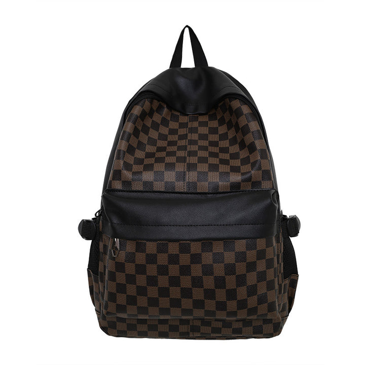 Modische Karomuster-Rucksack Karnz