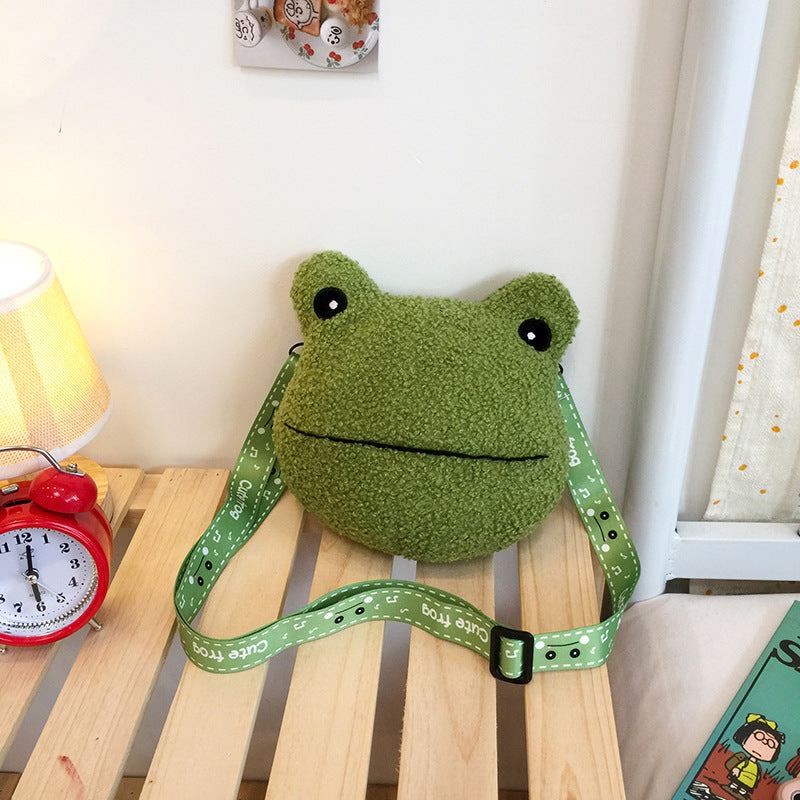 Weiches Plüsch-Froschspielzeug