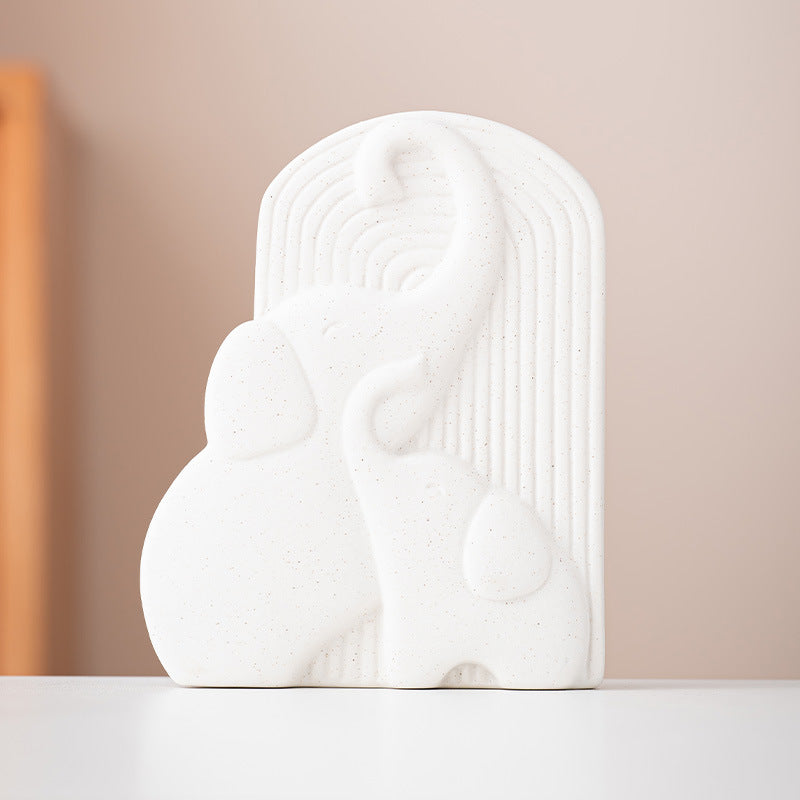 Künstlerische Elefantenförmige Dekorative Skulptur