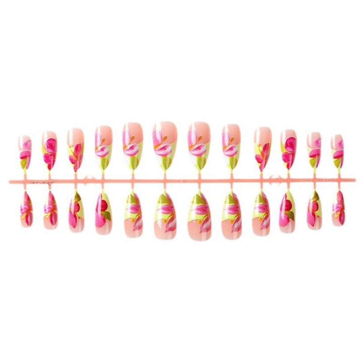 Blumen Design Acryl Nagelverlängerungen Karnz