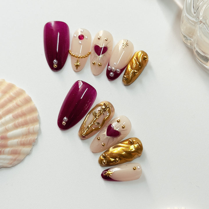 Künstlerisches Nageldesign Karnz