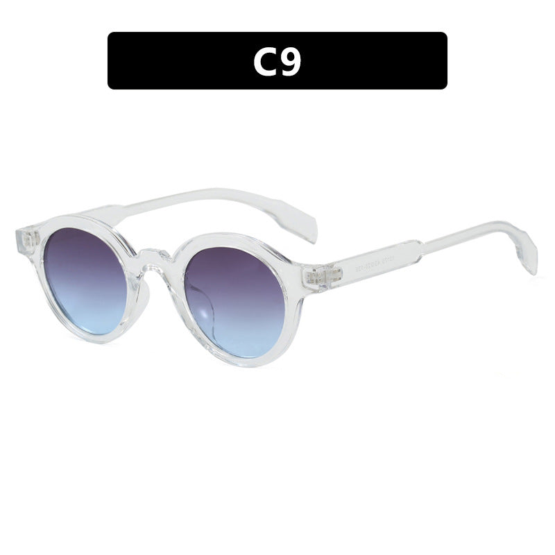 Damen modische runde Sonnenbrille mit hochwertigem, flexiblem Rahmen Karnz