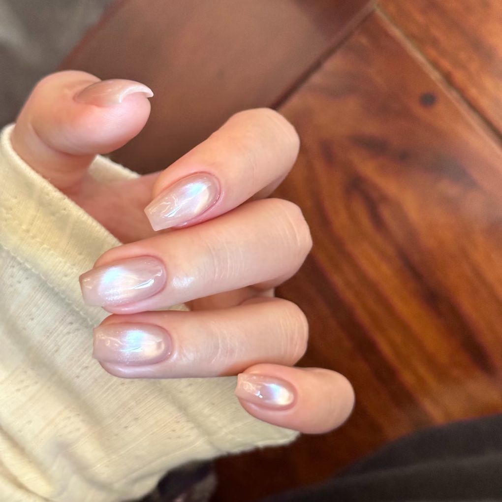Elegante Natürliche Nagelverzierungen