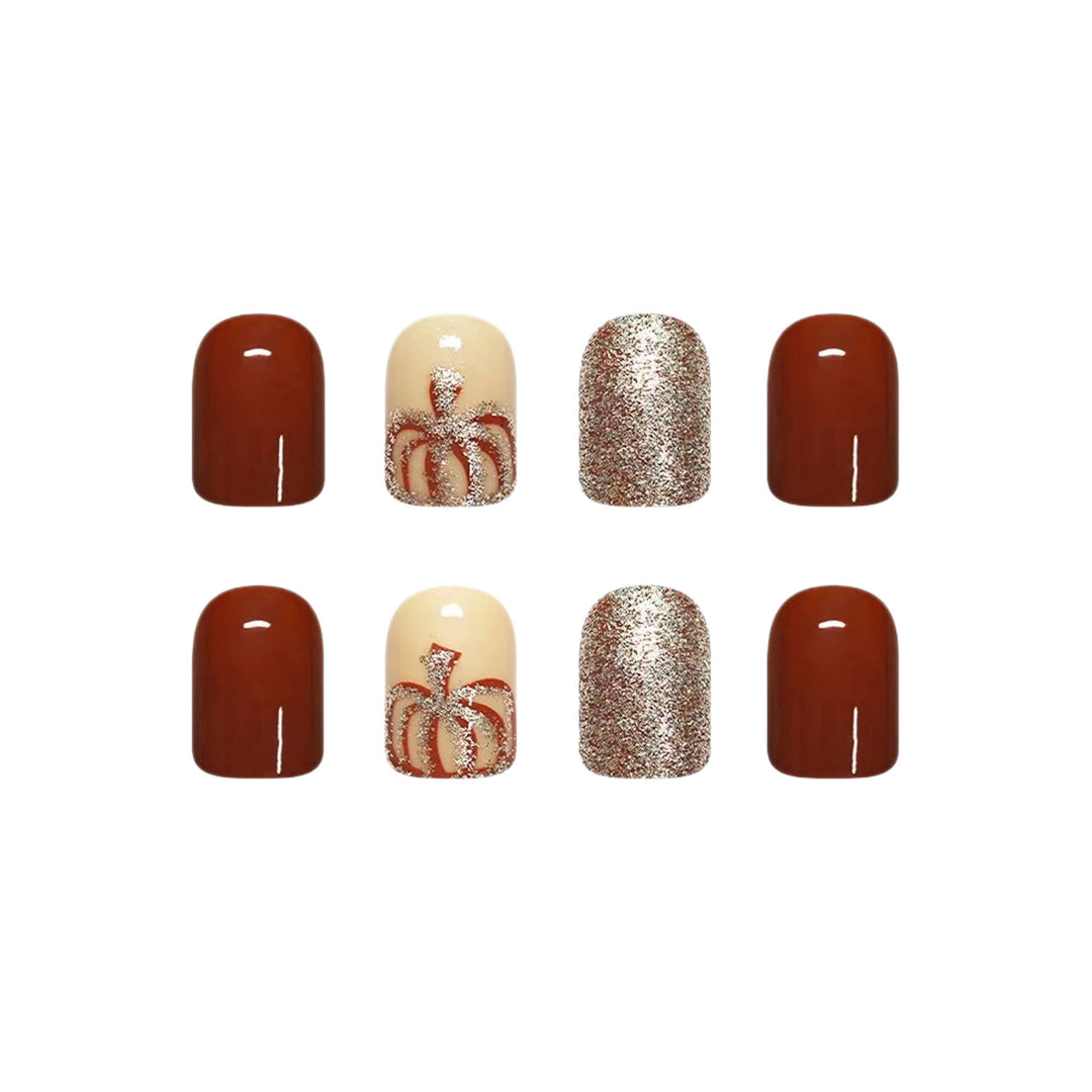 Dekorativer Press-On-Nagelset