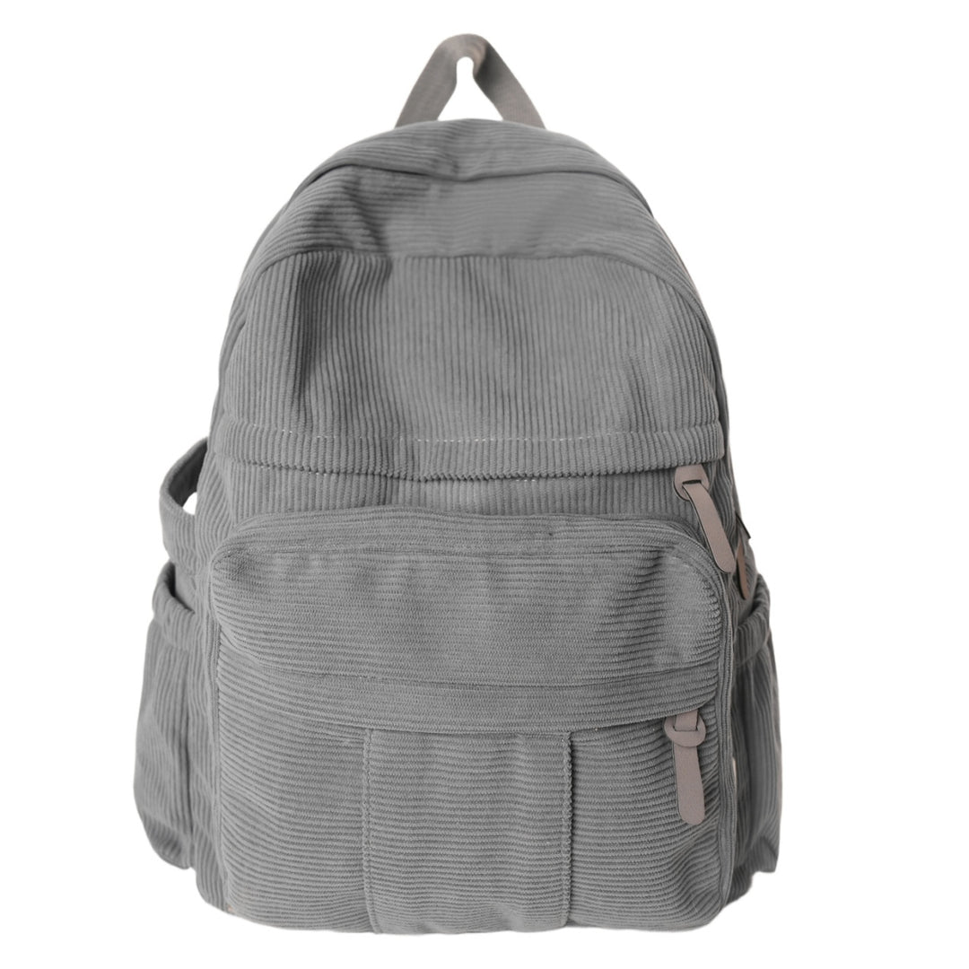 Texturierter Mehrfach-Taschen-Rucksack Karnz