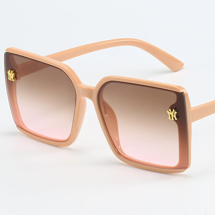 Damen Oversized-Sonnenbrille mit eleganten Gläsern Karnz
