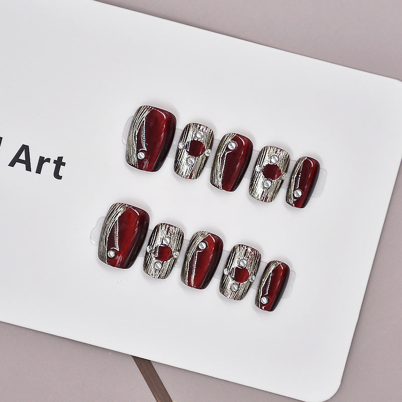 Festliches Glamouröses Nagelkunst-Set Karnz