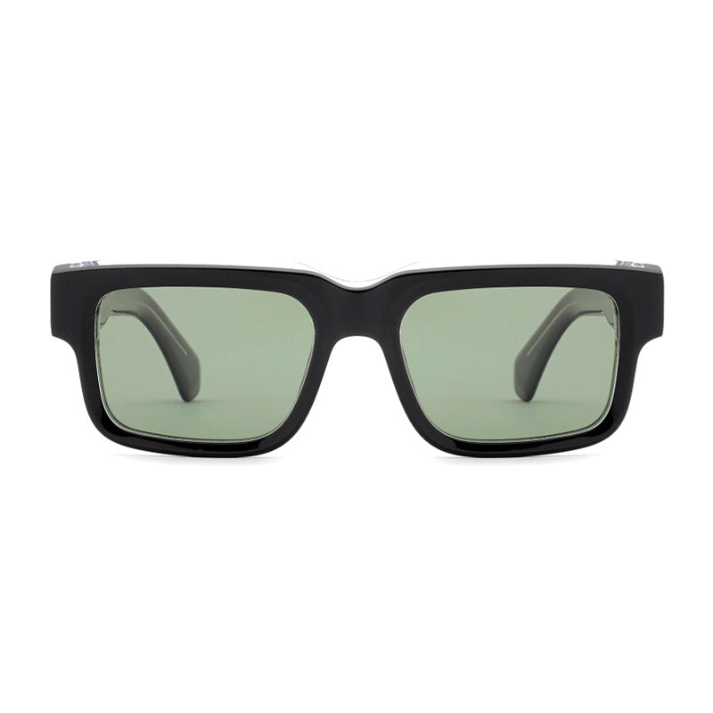 Damen quadratische Sonnenbrille mit komfortablem, robustem Rahmen Karnz