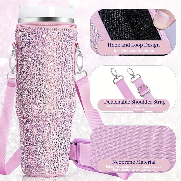 Damen Isolierflasche mit vielseitiger Tragetasche Karnz