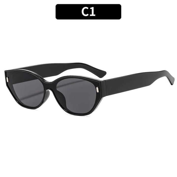 Stylische Cat-Eye Sonnenbrille mit Vintage-inspirierter Fassung