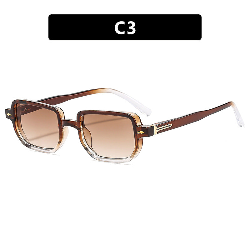 Damen quadratische Sonnenbrille mit elegantem Design und polarisierenden Gläsern Karnz