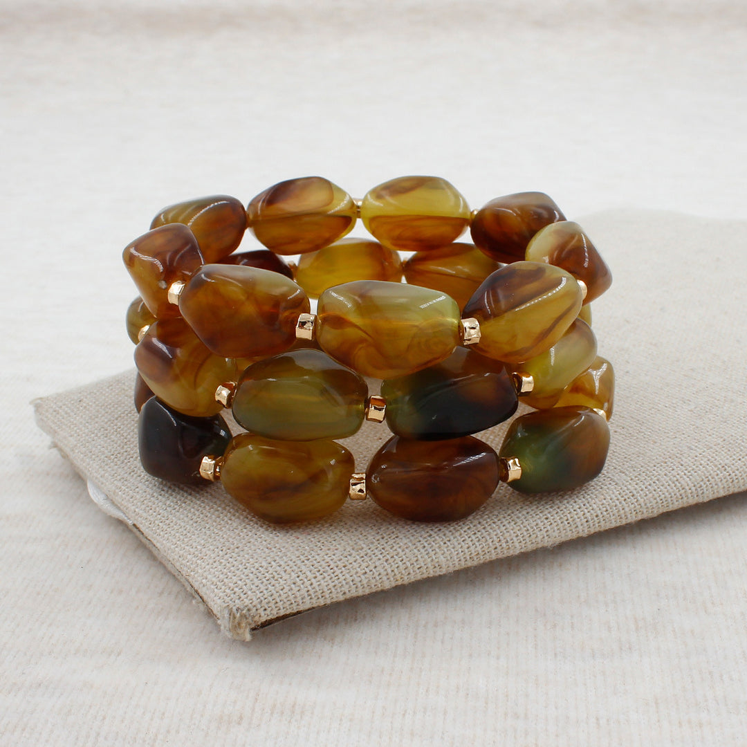 Artisan handgefertigtes Perlenarmband Karnz