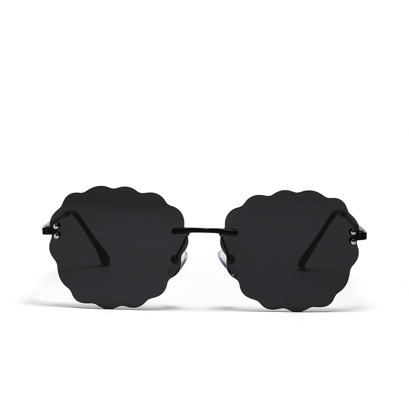 Damen modische Sonnenbrille im einzigartigen Blumenrahmen Karnz