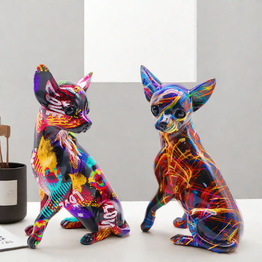 Kreative Katzenskulptur Karnz