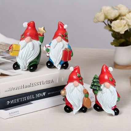 Verspielte Weihnachtsmann Dekofigur Karnz