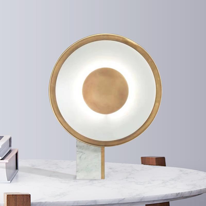 Modern Minimalist Runde Wandlampe