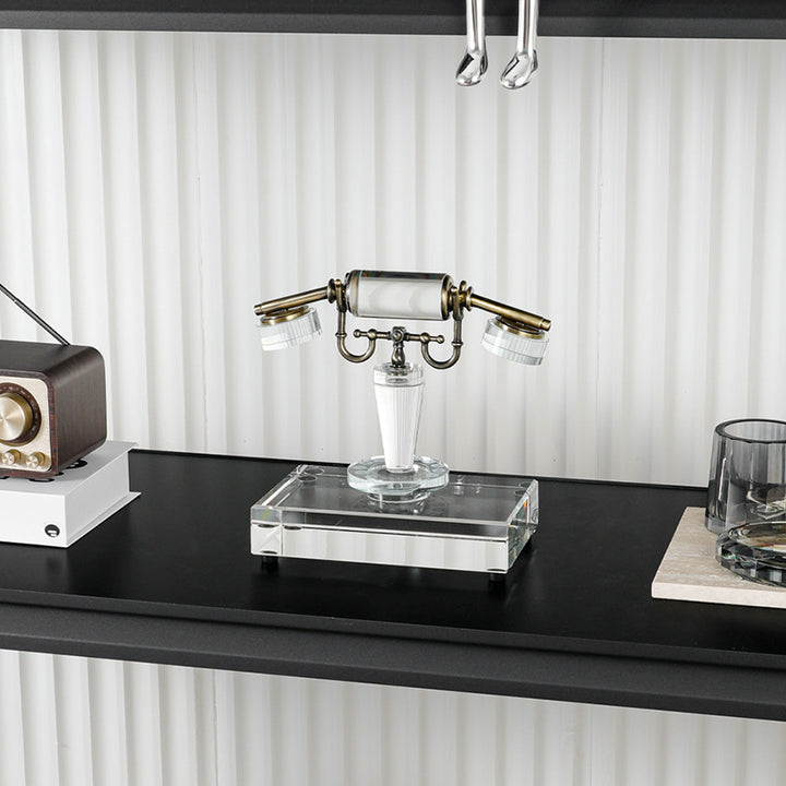 Künstlerische Tischlampe