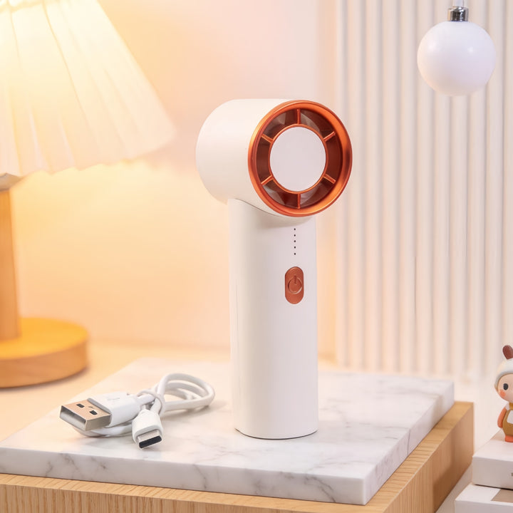 Damen Tragbarer Handventilator mit USB-C-Ladefunktion und leistungsstarkem Luftstrom Karnz