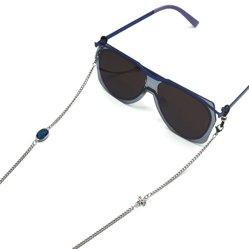 Elegante Edelstein Brillenketten Karnz