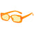 Damen modische Sonnenbrille mit futuristischem Design Karnz