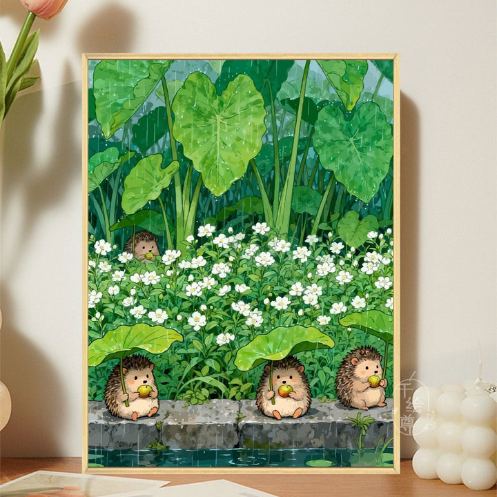 Illustrative Canvas Print Karnz