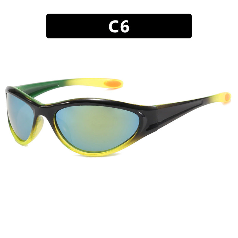 Damen sportliche Sonnenbrille mit polarisierenden Gläsern und ergonomischem Design Karnz