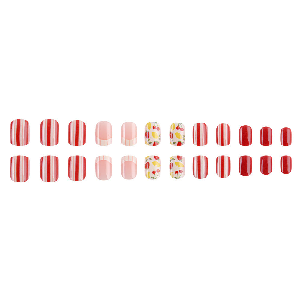 Trendy Obst-Themen Nagelkunst Karnz