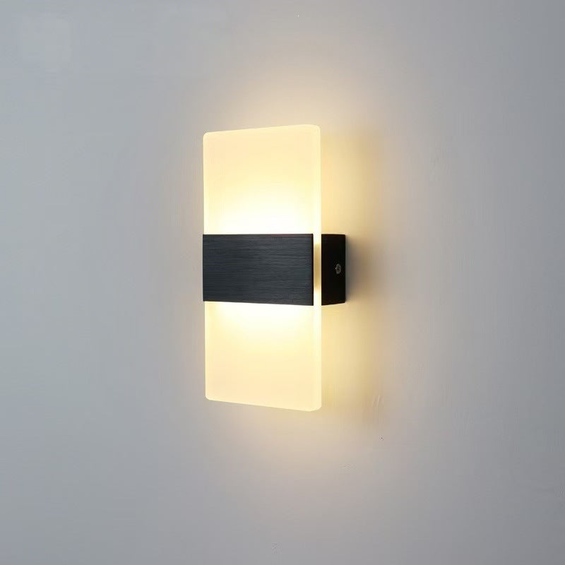 Moderne LED Wandleuchtenfassung