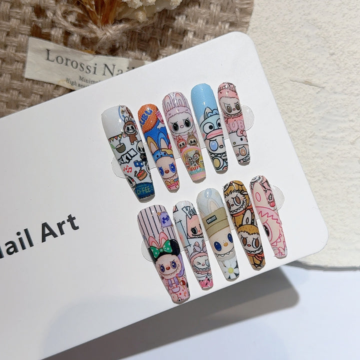Cartoon-Themen Nagelkunst Tipps