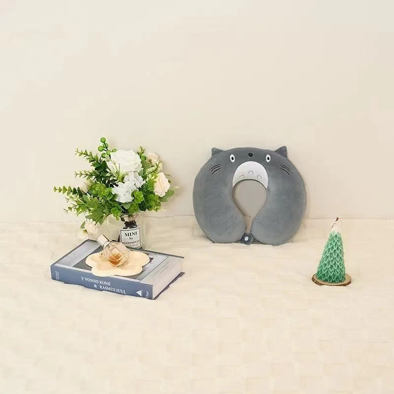 Unisex Nackenstützkissen mit süßem Tierdesign Karnz
