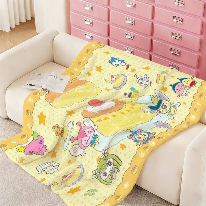 Cartoon-Themen Kuscheldecke