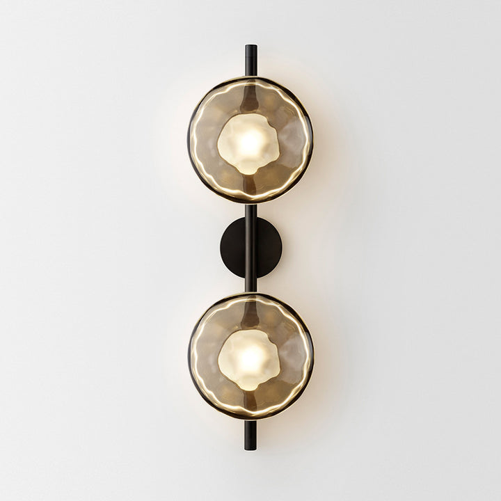 Moderne Dual-Dome Wandlampe