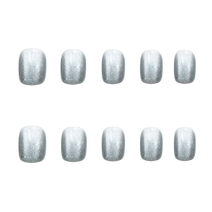Glitzerndes Press-On-Nagelset Karnz
