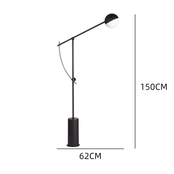 Verstellbare Bogenstehlampe mit stilvollem Design