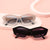 Damen geometrische Sonnenbrille mit einzigartigem, futuristischem Design Karnz
