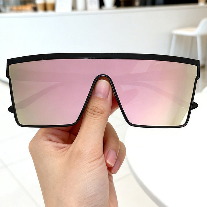 Fette Rechteck-Sonnenbrille Karnz