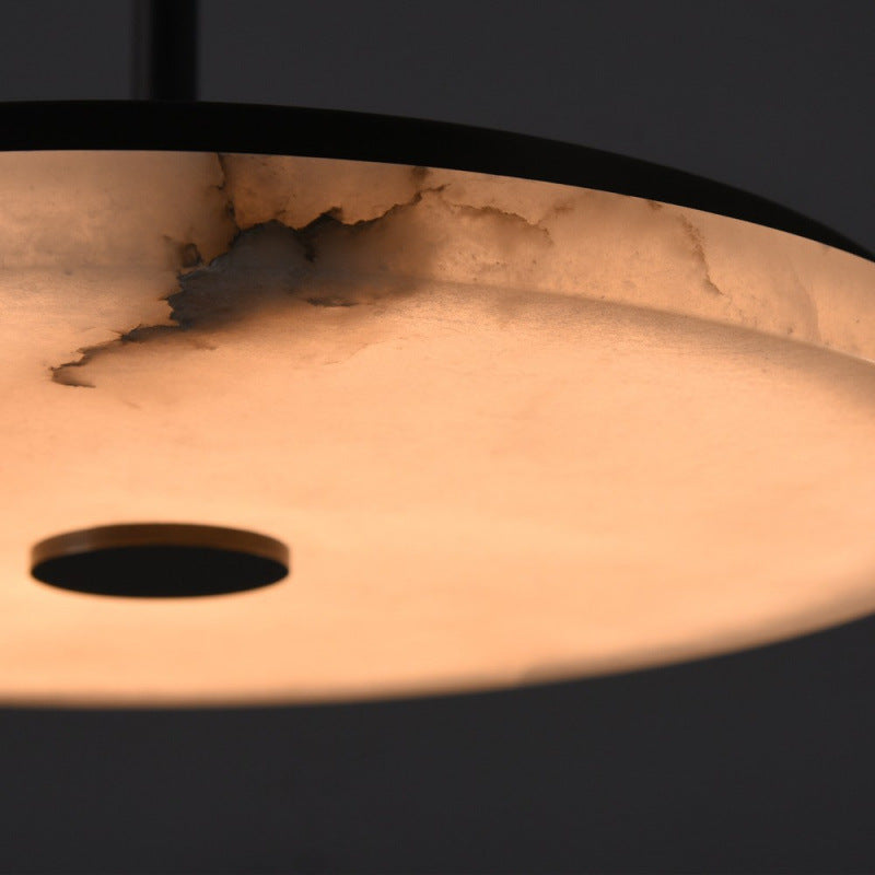 Moderne Alabaster Deckenpendelleuchte