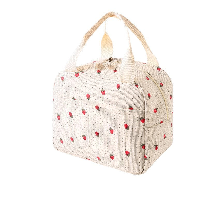 Isolierte Lunch-Tasche mit süßem Obstdesign