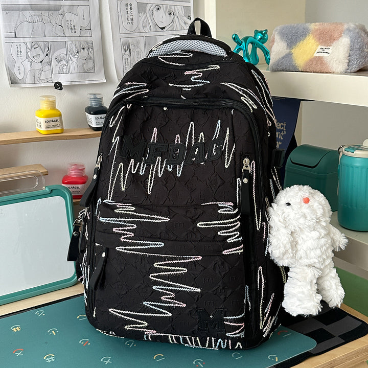 Dekorativer Grafik-Rucksack Karnz