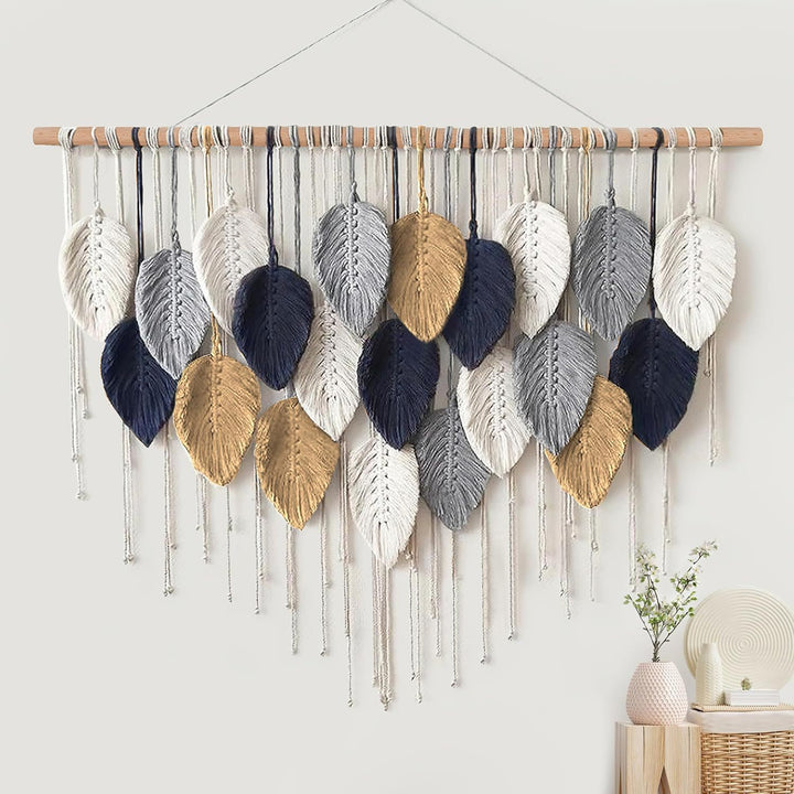Heimdekor Macramé Wandbehang Karnz