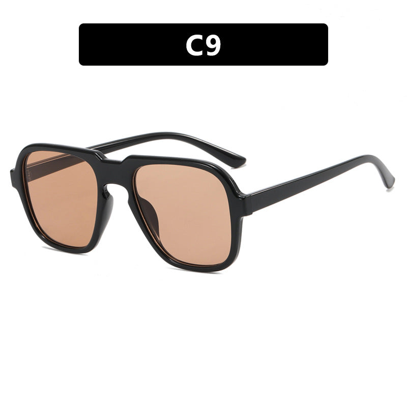 Damen außergewöhnliche Sonnenbrille im modernen Tierdruckdesign Karnz