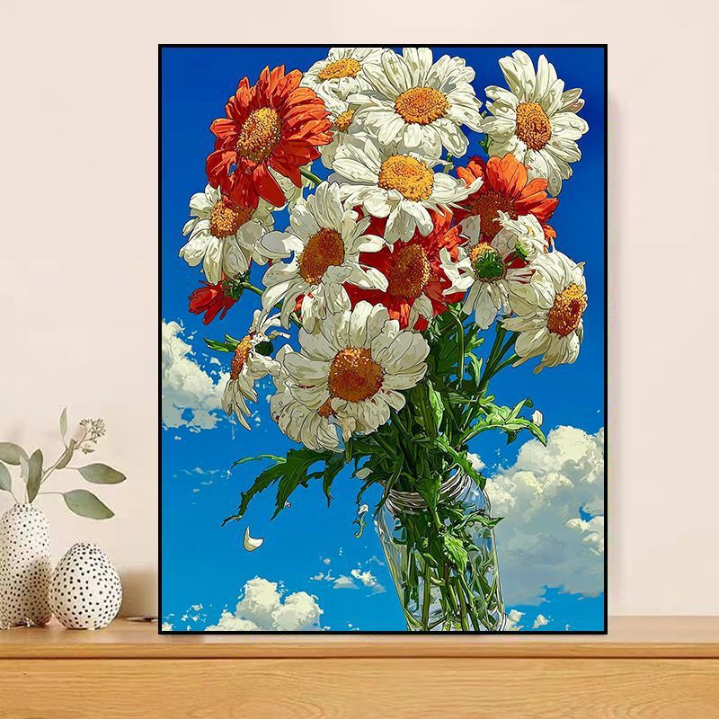 Florale Serenity Kunstdruck Karnz