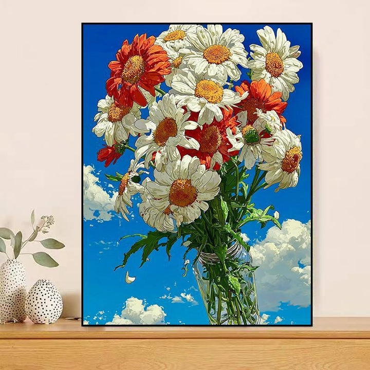 Florale Serenity Kunstdruck Karnz