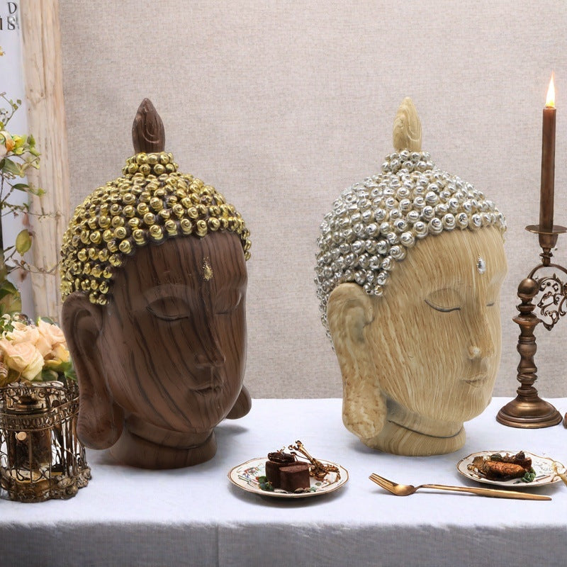 Dekorative Buddha Statue Karnz
