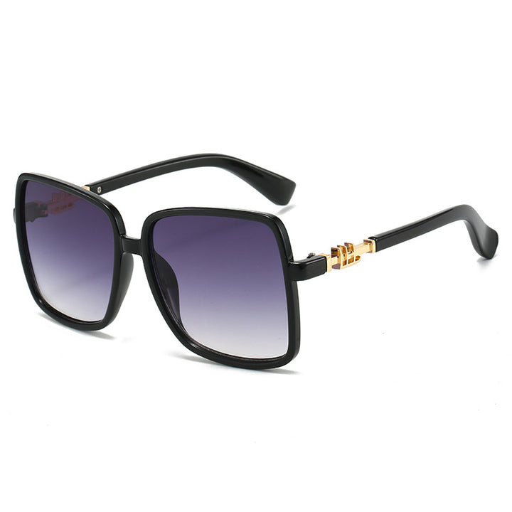 Damen Modische Sonnenbrille mit einzigartigem Farbverlauf Karnz